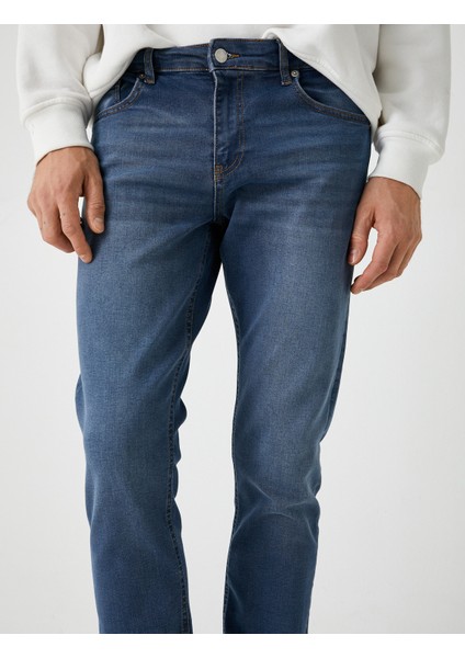 Slim Fit Kot Pantolon - Brad Jean