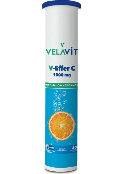 V-Effer C 1000 mg 20 Efervesan