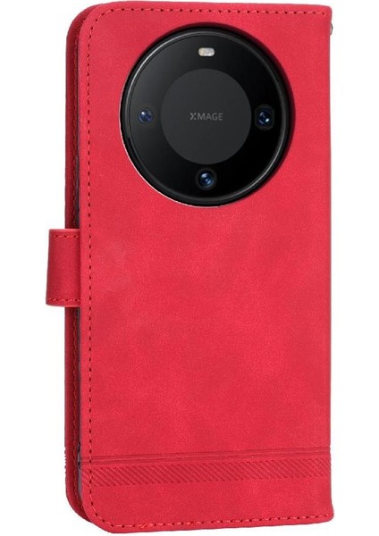 Huawei Mate 60 Nakit Cep Manyetik Kapatma Premium Kart Için Flip Case (Yurt Dışından)