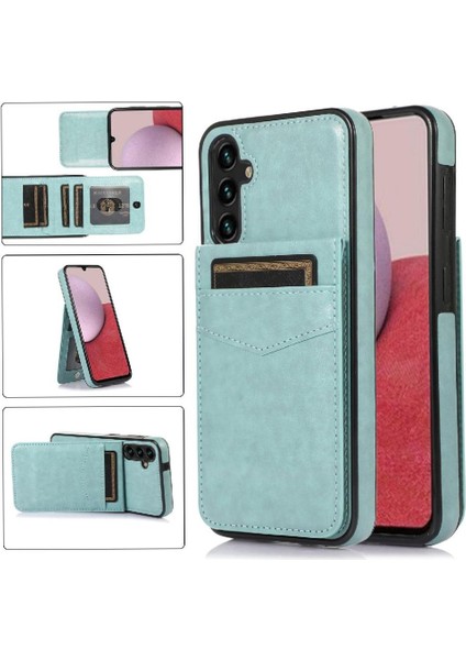 Kredi ile Samsung Galaxy A54 5g Kart Tutucu Kılıf Cüzdan ile Uyumlu (Yurt Dışından)