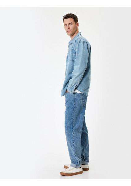 90'lar Straight Fit Kot Pantolon - Korban Jean fiyatları