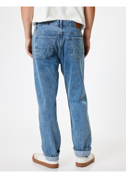 90'lar Straight Fit Kot Pantolon - Korban Jean fırsatları