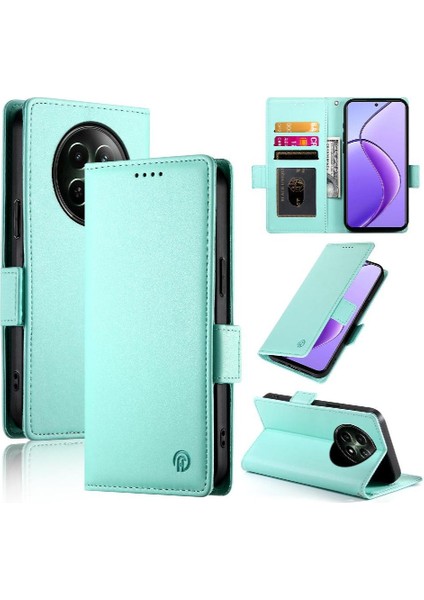 Realme 12 5g Günlük Kullanım Için Flip Case Iş Cüzdan Kart Yuvaları Flip (Yurt Dışından)