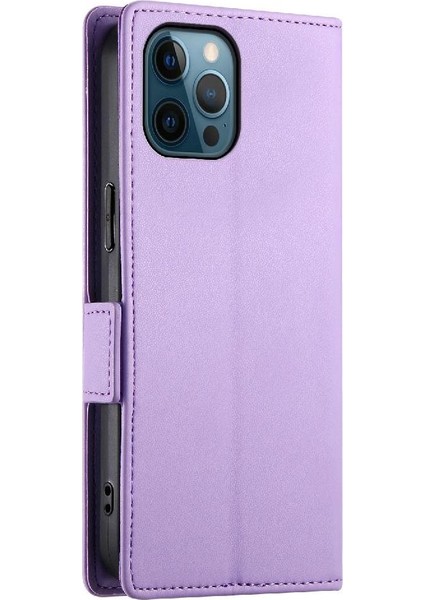 IPhone 12 Için Flip Case Pro Max Günlük Kullanım Flip Cüzdan Kartvizit Yuvaları (Yurt Dışından) modelleri
