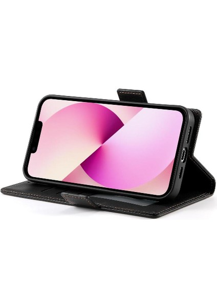 IPhone 13 Kart Yuvaları Için Flip Case Günlük Kullanım Cüzdan Iş Çevirme (Yurt Dışından) modelleri