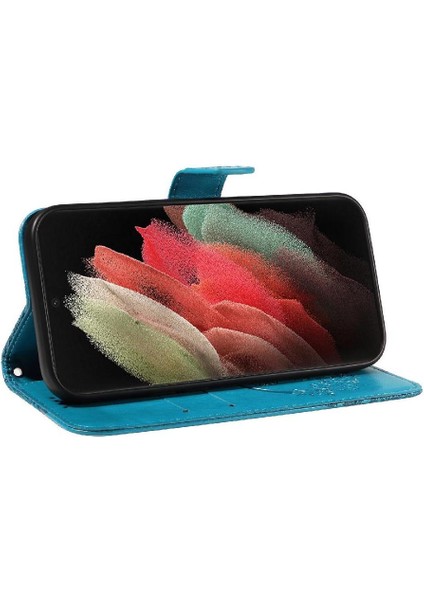 Samsung Galaxy S21 Için Flip Case Ultra Ayrılabilir El Kayışı Kabartmalı Yüksek (Yurt Dışından) fırsatları