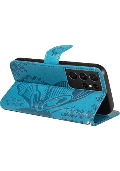 Samsung Galaxy S21 Için Flip Case Ultra Ayrılabilir El Kayışı Kabartmalı Yüksek (Yurt Dışından) indirimleri