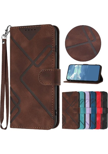 Kart Yuvası Standı Manyetik Pu ile Huawei Pura 70 Flip Cüzdan Için Flip Case (Yurt Dışından)
