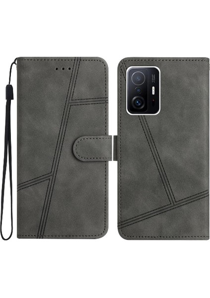 Xiaomi 11T/11T Pro Için Flip Case Tam Koruma Kartı Yuvaları Tutucu Flip Pu (Yurt Dışından)