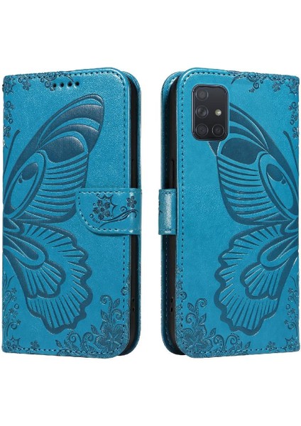Samsung Galaxy A71 5g Yüksek Kalite Deri Kredi Kartı ile Flip Case (Yurt Dışından)