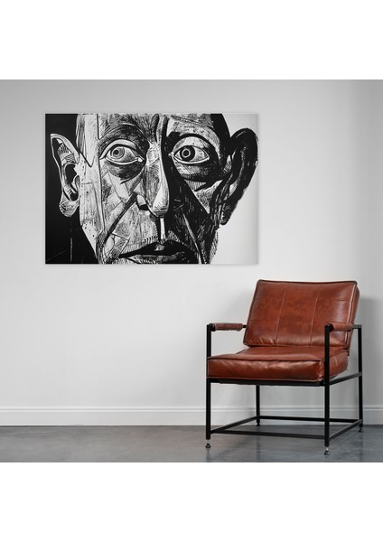 Pablo Picasso Portre Duvar Tablosu - Pablo Picasso, Kanvas Tablo, Duvar Dekorasyonu, Duvar Sanatı, 50X30