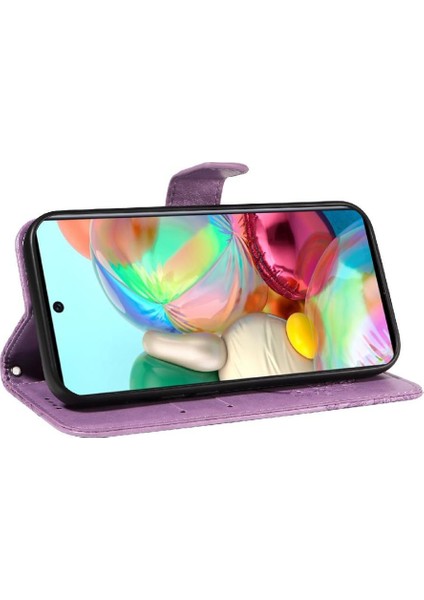 Samsung Galaxy A51 4g Için Flip Case Kredi Kartı ile Ayrılabilir El Kayışı (Yurt Dışından) fırsatları