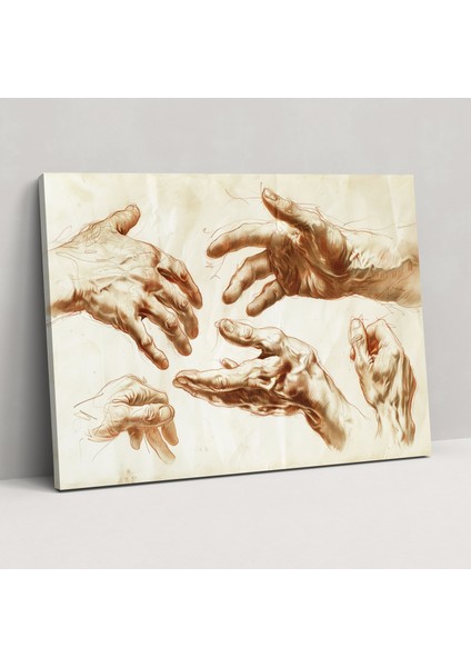 Rembrandt Kanvas Tablo - Rembrandt, Duvar Tablosu, Rembrandt, Duvar Süslemesi, 50X30