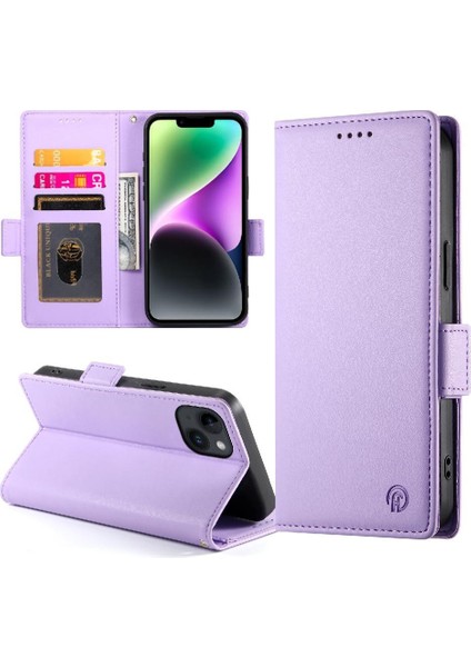 IPhone 14 Cüzdan Günlük Kullanım Için Flip Case Kartvizit Yuvaları (Yurt Dışından) fırsatları