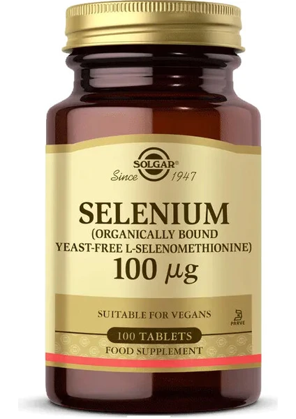 Selenium 100 Mcg 100 Tablet