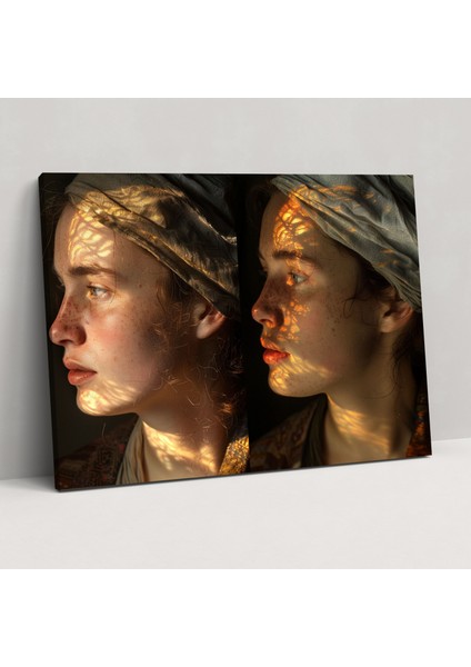 Rembrandt Soft Focus Kanvas Tablo - Rembrandt, Kanvas Tablo, Kanvas Tablo, Kanvas Tablo, 50X30