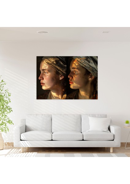 Rembrandt Soft Focus Kanvas Tablo - Rembrandt, Kanvas Tablo, Kanvas Tablo, Kanvas Tablo, 50X30