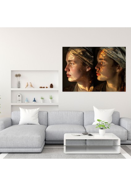 Rembrandt Soft Focus Kanvas Tablo - Rembrandt, Kanvas Tablo, Kanvas Tablo, Kanvas Tablo, 50X30