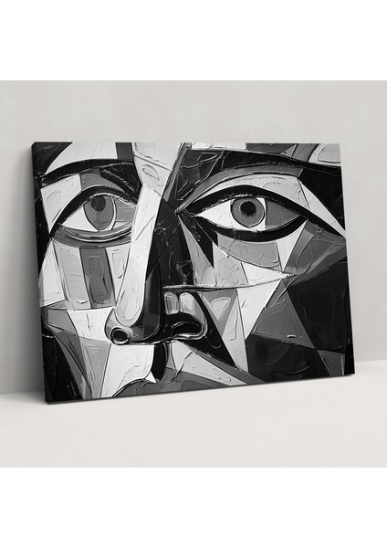 Pablo Picasso Kübizm Portreler Duvar Sanatı - Pablo Picasso, Kanvas Tablo, Ev Dekorasyonu, Pablo Picasso, 70X50