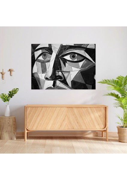 Pablo Picasso Kübizm Portreler Duvar Sanatı - Pablo Picasso, Kanvas Tablo, Ev Dekorasyonu, Pablo Picasso, 70X50