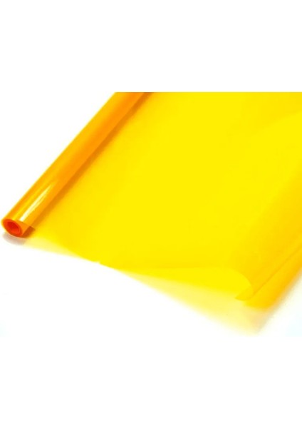 WG044-00202 Model Uçak Kaplama Filmi, Şeffaf Sarı, 64X100 Cm.