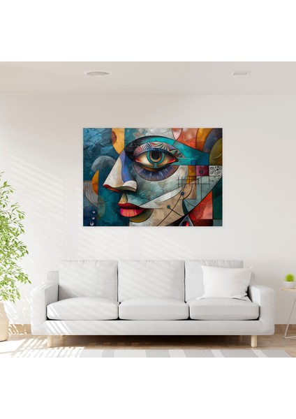Pablo Picasso Kanvas Tablo - Pablo Picasso, Pablo Picasso, Kanvas Tablo, Duvar Dekorasyonu, 50X30