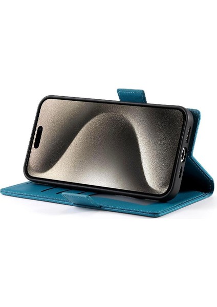 IPhone 15 Için Flip Case Pro Kart Yuvaları Iş Günlük Kullanım Cüzdan Flip (Yurt Dışından) indirimleri