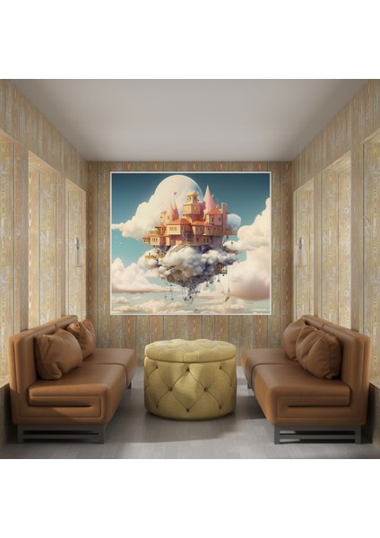 Gerçeküstü Bulut Otel Kanvas Tablo - Otel, Kanvas Tablo, Kanvas Tablo, Gerçeküstü Bulut Otel Kanvas Tablo, 30X30 fiyatları