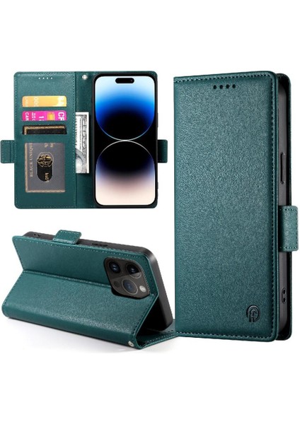 IPhone 14 Pro Günlük Kullanım Için Flip Case Kart Yuvaları Cüzdan Çevirme Iş (Yurt Dışından) fırsatları