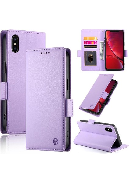 IPhone x Için Flip Case/xs Cüzdan Flip Kart Yuvaları Iş Günlük Kullanım (Yurt Dışından) fırsatları