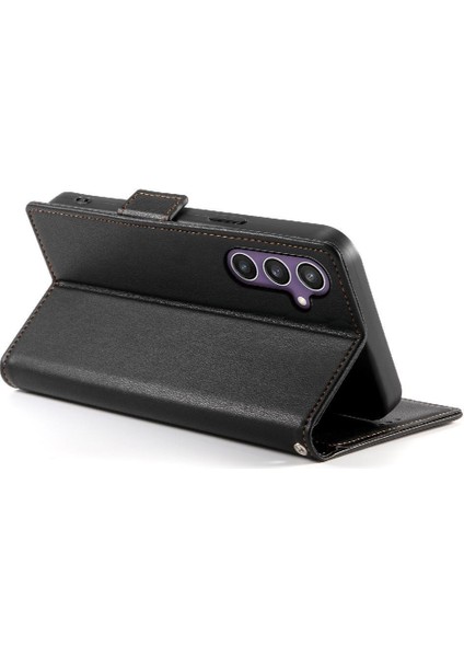 Samsung Galaxy S24 Kart Yuvaları Için Flip Case Iş Günlük Kullanım Cüzdan Flip (Yurt Dışından) indirimleri