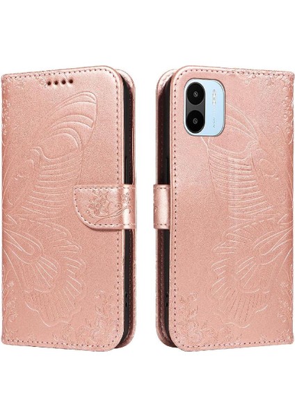 Xiaomi Redmi A1 Için Flip Case Yüksek Kalite Deri Ayrılabilir El Kayışı (Yurt Dışından)