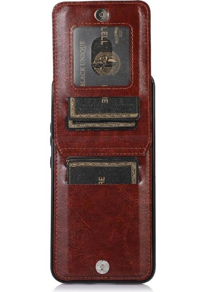Samsung Galaxy S24 Premium Deri Kart Tutucu Manyetik ile Uyumlu (Yurt Dışından) modelleri