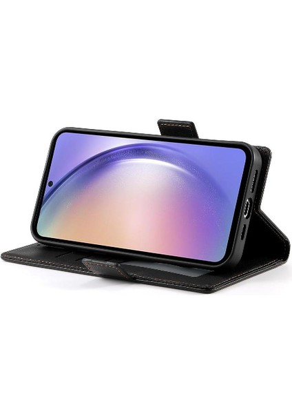 Samsung Galaxy A54 5g Için Flip Case Iş Cüzdan Kart Yuvaları Flip Case Günlük (Yurt Dışından) fırsatları