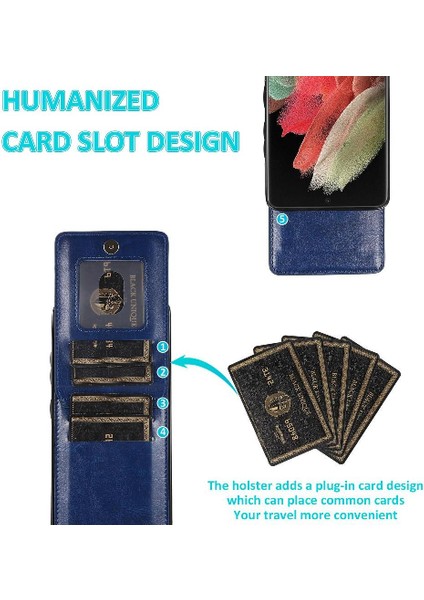 Samsung Galaxy S21 Ultra Premium Deri Manyetik Toka ile Uyumlu (Yurt Dışından) modelleri