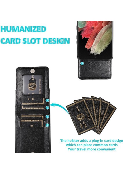 Samsung Galaxy S21 Ultra Premium Deri Manyetik Toka ile Uyumlu (Yurt Dışından) indirimleri
