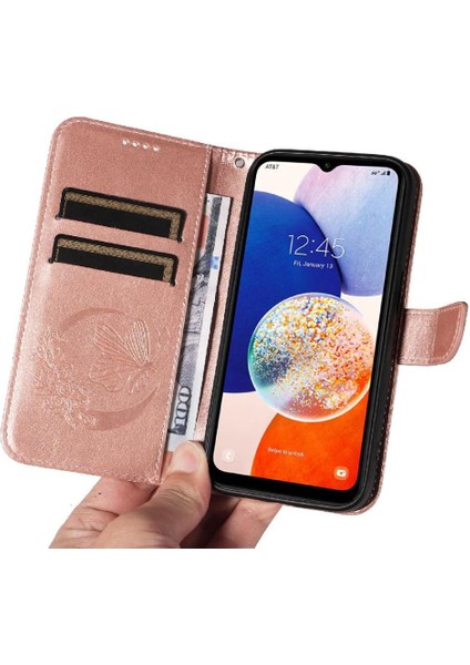 Kredi Kartı Yuvası Kabartmalı Yüksek ile Samsung Galaxy Credit 5g Için Flip Case (Yurt Dışından) fırsatları