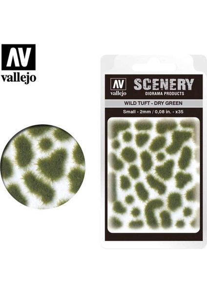 SC401 Dry Green, 2 Mm. Hazır Çayır Dokusu