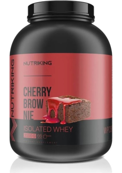 Whey Isolate Protein 2000G Gr 66 Servis Vişne Brownie