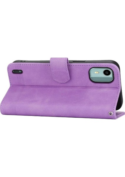 Nokia C12 Manyetik Kapatma Nakit Cep Premium Bileklik Için Flip Case (Yurt Dışından) indirimleri