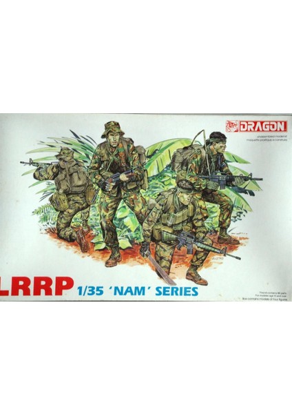 3303 1/35 Ölçek, Amerikan Piyade Timi- Vietnam, Plastik Model Kiti