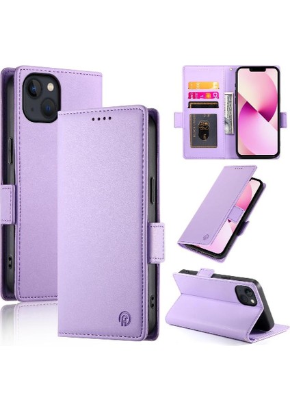 IPhone 13 Kart Yuvaları Için Flip Case Günlük Kullanım Cüzdan Iş Çevirme (Yurt Dışından) modelleri