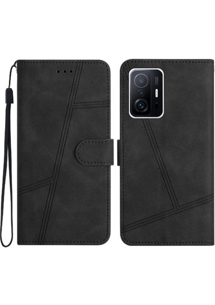 Xiaomi 11T/11T Pro Için Flip Case Tam Koruma Kartı Yuvaları Tutucu Flip Pu (Yurt Dışından)