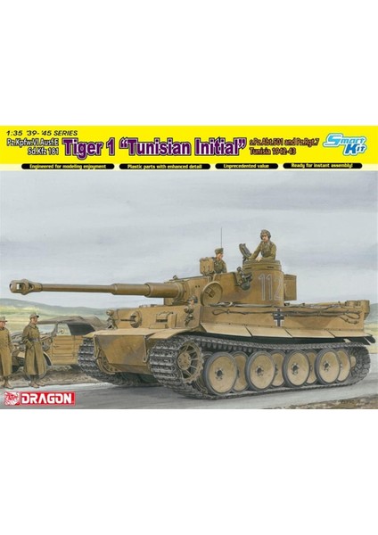 6608 1/35 Ölçek Tiger-1 Tankı Plastik Model Kiti