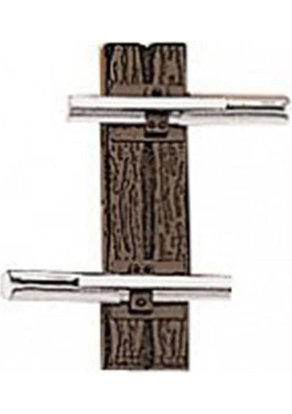 14040 1/22,5 Nikel Metal Düz Ray- 41MM