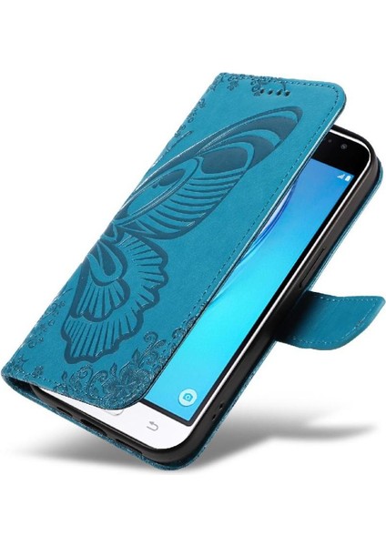 Colorful Shop Kredi Kartı Yuvası Ayrılabilir El ile Samsung Galaxy J3 2016 Için Flip Case (Yurt Dışından)