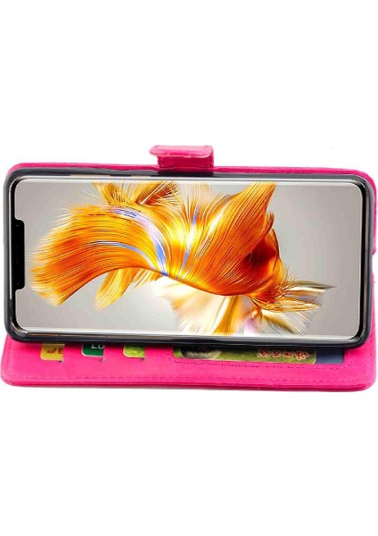 Huawei Mate 50 Pro Için Flip Case Manyetik Kapatma Pu Deri Kickstand (Yurt Dışından)