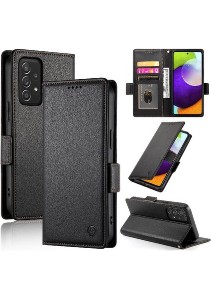 Colorful Shop Samsung Galaxy Flip 5g Flip Case Günlük Kullanım Kart Yuvaları Iş Için Flip Case (Yurt Dışından)