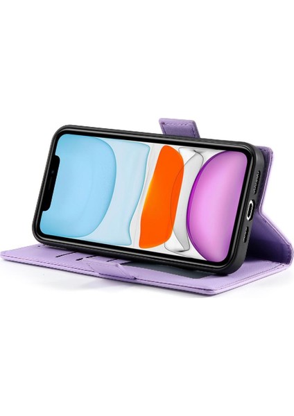 IPhone 11 Iş Cüzdan Günlük Kullanım Için Flip Case Kart Yuvaları Flip (Yurt Dışından) indirimleri