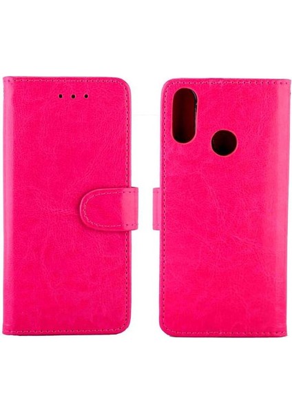 Lg W10 Kart Tutucu Darbeye Pu Deri Kickstand Manyetik Için Flip Case (Yurt Dışından)